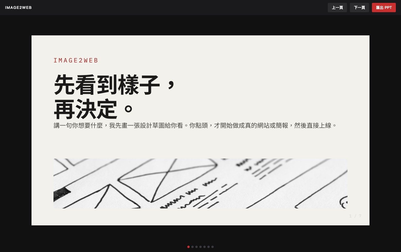 先看到樣子，再決定